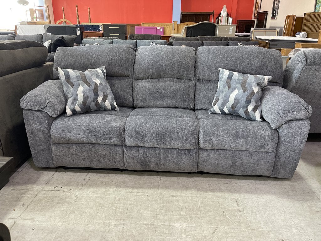 Kynance Gray NEW Reclining Sofa 90x41x40 (1403-KYNG)