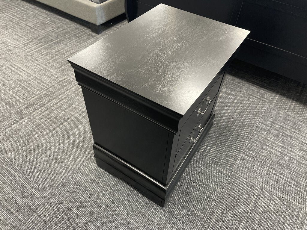 LP Black NEW Nightstand 22x16x24 (G-119297)