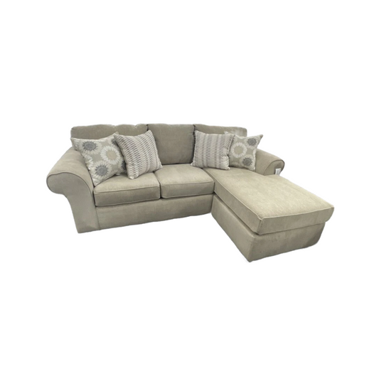 Tycoon Khaki NEW Reversible Sofa Chaise 92x37-68x38 (5343/5345-TYCK)