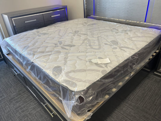 Allergy Free Purple Border King Refurb Mattress