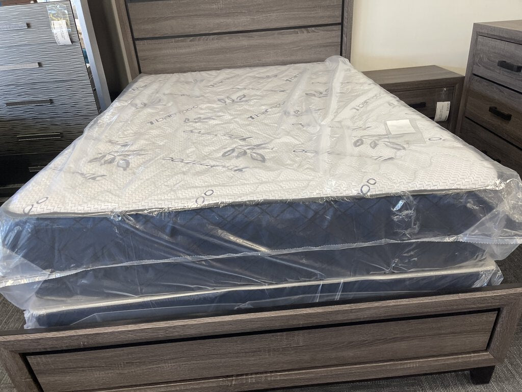 Bamboo Blue Diamond Border Refurb Full Size Mattress