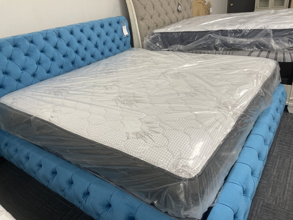 Aloe Vera Green Border King Refurb Mattress