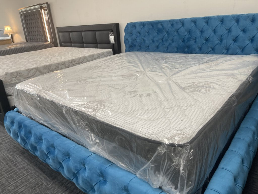 Aloe Vera Green Border King Refurb Mattress