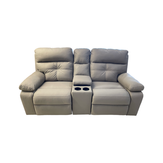 Porschia Taupe NEW Reclining Loveseat 78x39x42