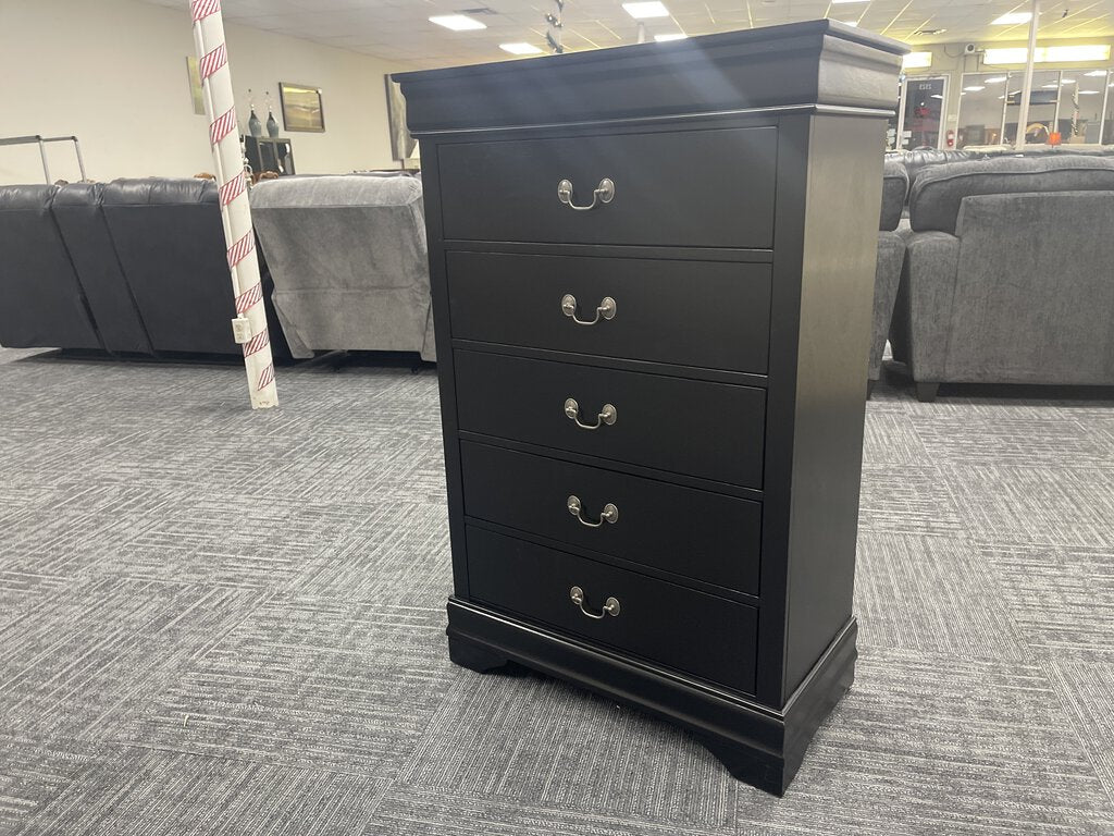 LP Black NEW Chest 32x16x49 (G-119296)