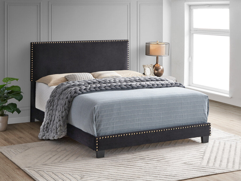 Calypso NEW King Black Bedframe 78x80x47 (103240)