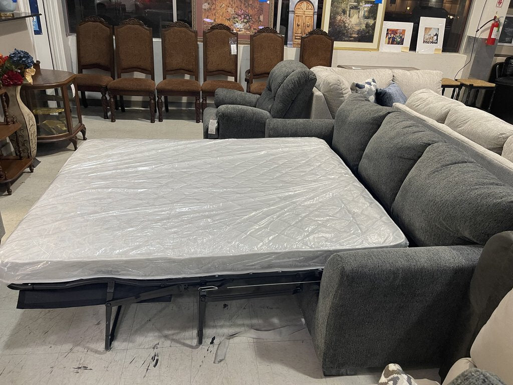 Allure Gray NEW Sleeper Sofa 88x38x38 (3334-S)