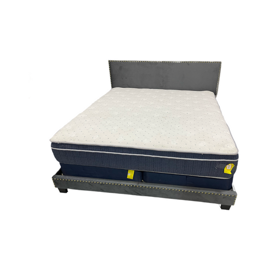 Calypso NEW King Gray Bedframe 78x80x47 (105040)