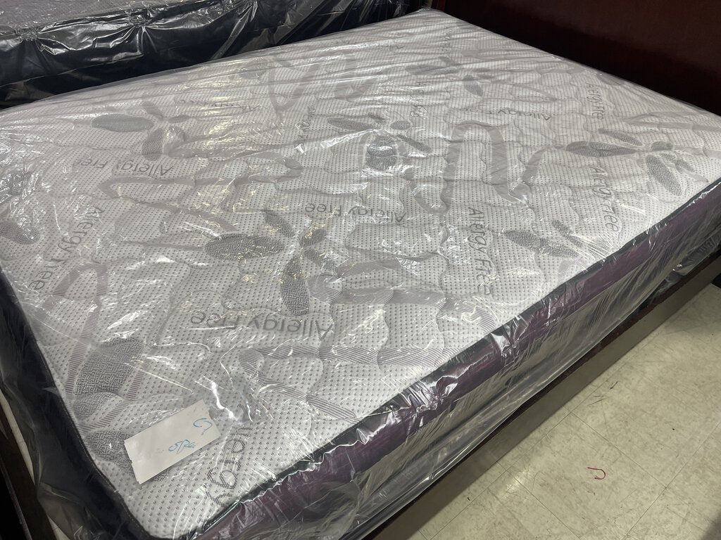 Allergy Free Purple Border Refurb Queen Mattress