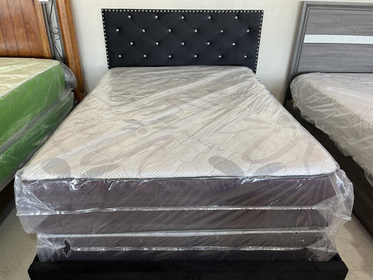 Allergy Free Purple Border Refurb Full Mattress