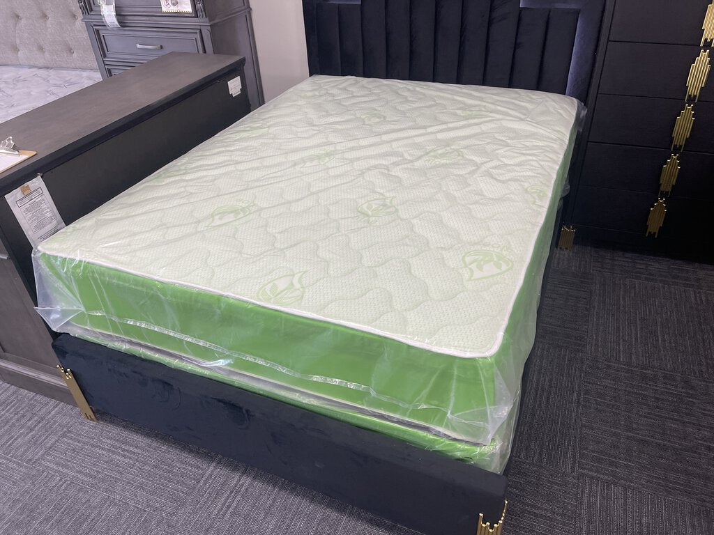 Aloe Vera Green Border Queen Refurb Mattress