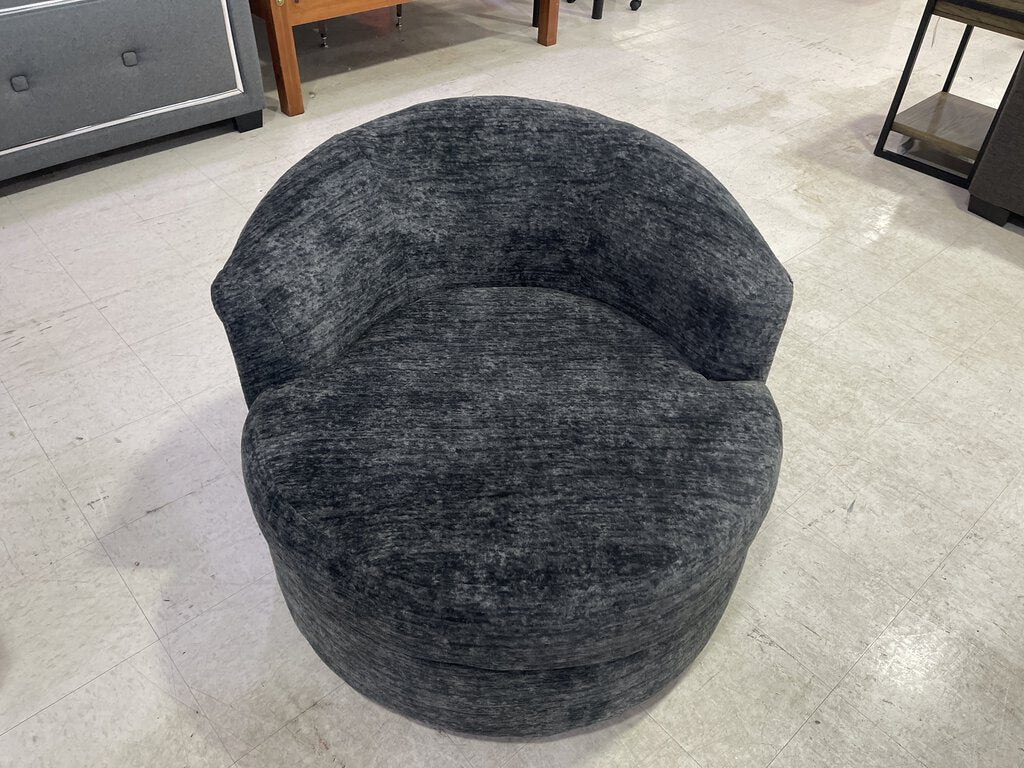 Galactic Charcoal NEW Barrel Chair 40x40x30 (900-07)