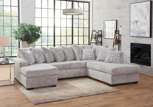Galactic Oyster NEW Double Chaise Sectional 116x86x61x33 (2875-05)