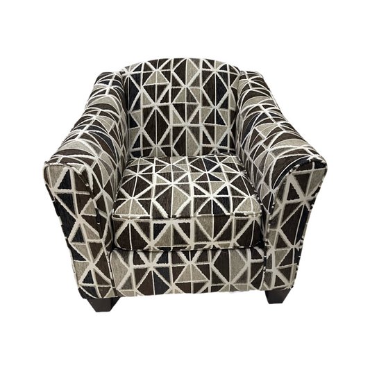 Emporium Chocolate Bita Buff NEW Accent Chair 36x35x33 (9011)