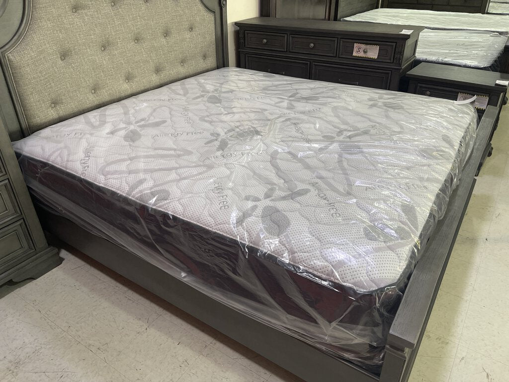 Allergy Free Purple Border Refurb King Mattress