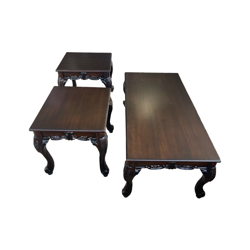 Emma NEW 3pc Table Set C-50x38x39; Ends 21x23x22 (8559)