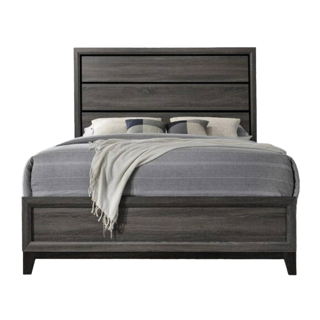 Tyler Gray NEW Queen Bed Frame (GT-107031-3)