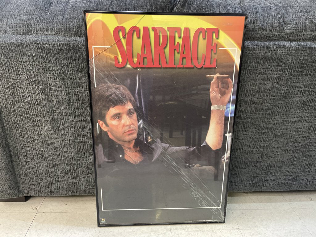 79875 (8462-4) Scarface Framed Movie Poster 22x34