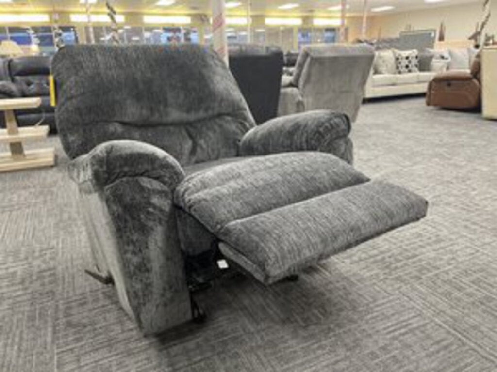 Lucille Charcoal NEW Recliner 40x37x42 (1789-2136)