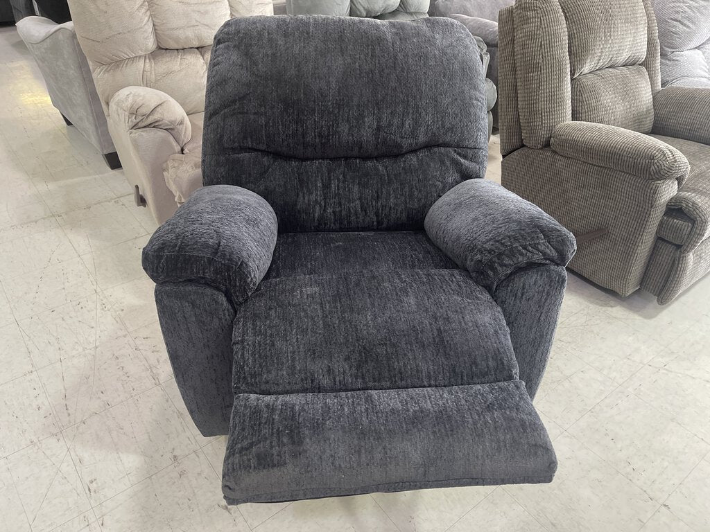 Lucille Charcoal NEW Recliner 40x37x42 (1789-2136)