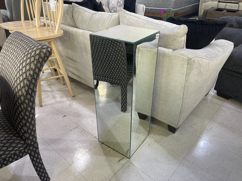 79923 (8465-6) Postmodern Mirrored Plinth 13x13x36