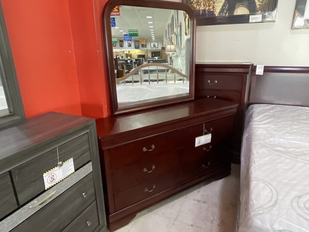 LP Cherry NEW Dresser 58x16x43 (119494)