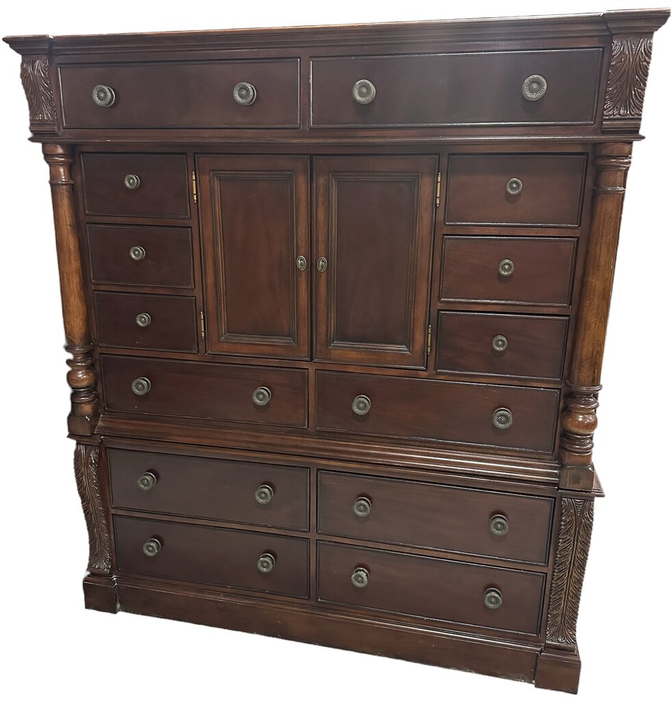 81197 (8477-1) Universal Mahogany Gentleman's Chest 64x21x71