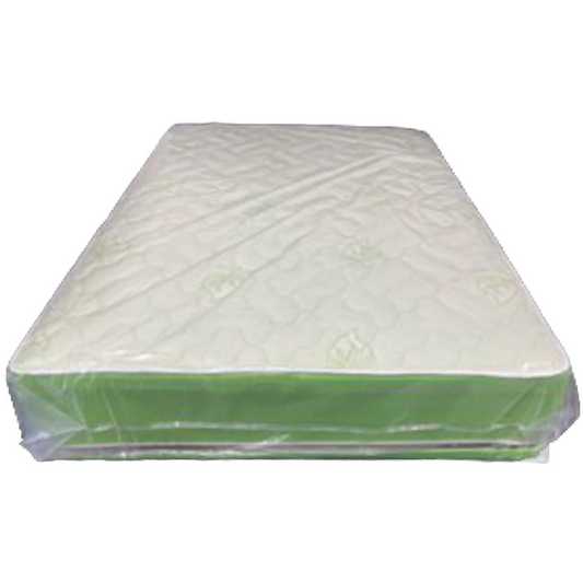 Aloe Vera Green Border Full Size Refurb Mattress