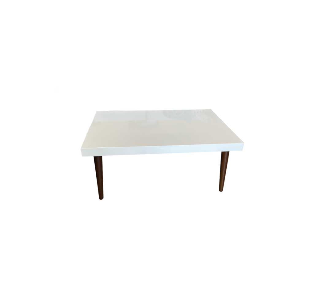 81446 (8493-7) Contemporary White Coffee Table 36x24x14