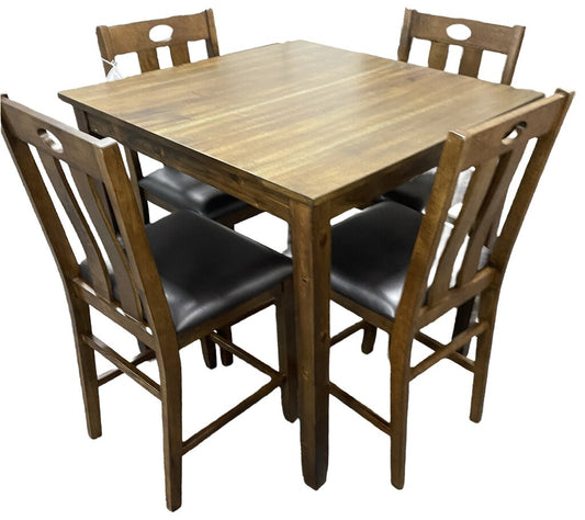 76591 Bristol 5Pc Counter Height Table Set 36x40x36