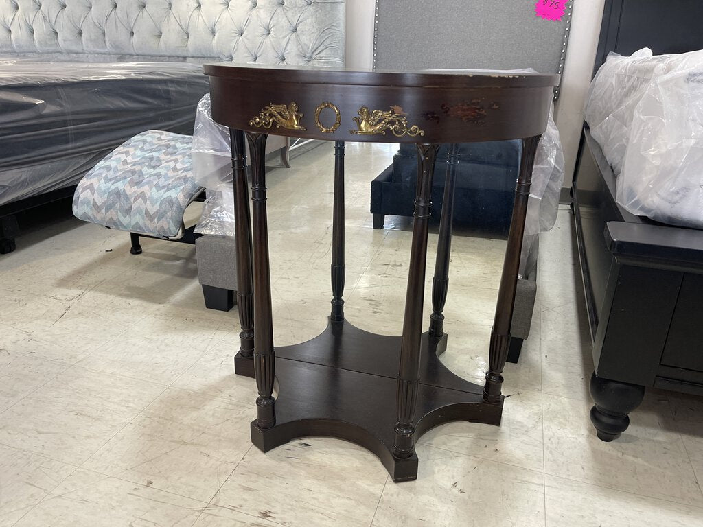 81542 (8499-10) Accent Mirrored Entry Table 28x14x31