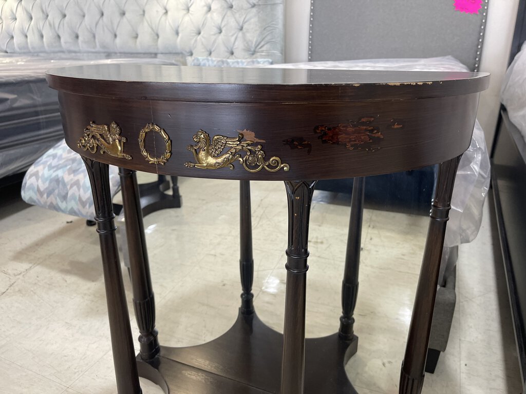 81542 (8499-10) Accent Mirrored Entry Table 28x14x31