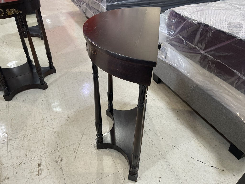 81542 (8499-10) Accent Mirrored Entry Table 28x14x31