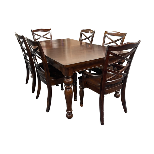 76694 (8086-2) Ashley Porter 7pc Dining Set 42x30x30