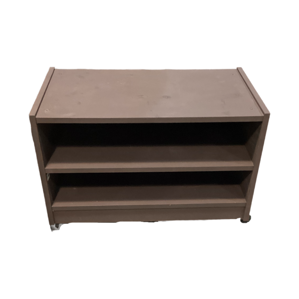 81669 - Rolling Bookshelf TV Stand 29x16x20