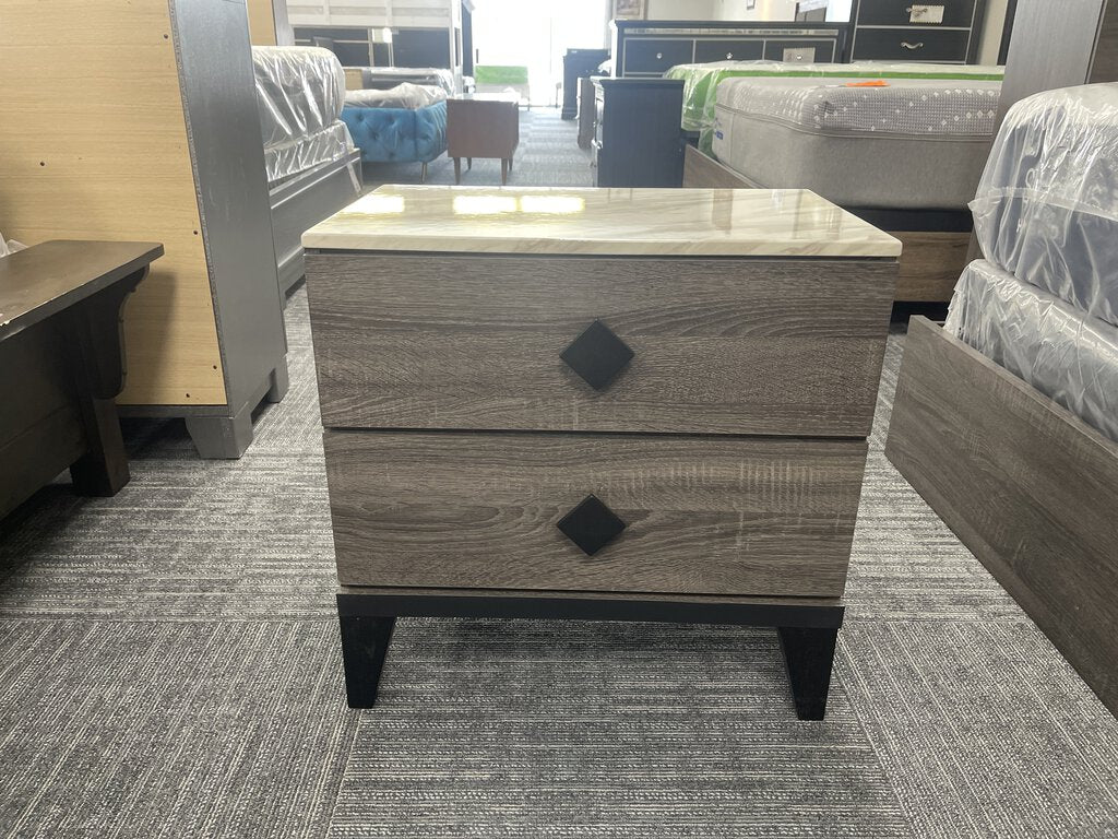 Villa NEW Two Drawer Nightstand 23x15x23 (149297)