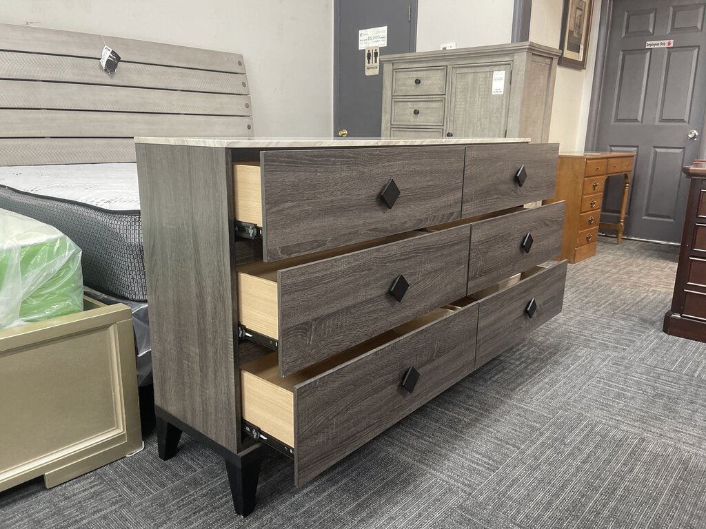 Villa NEW Six Drawer Dresser 62x15x36 (149294)