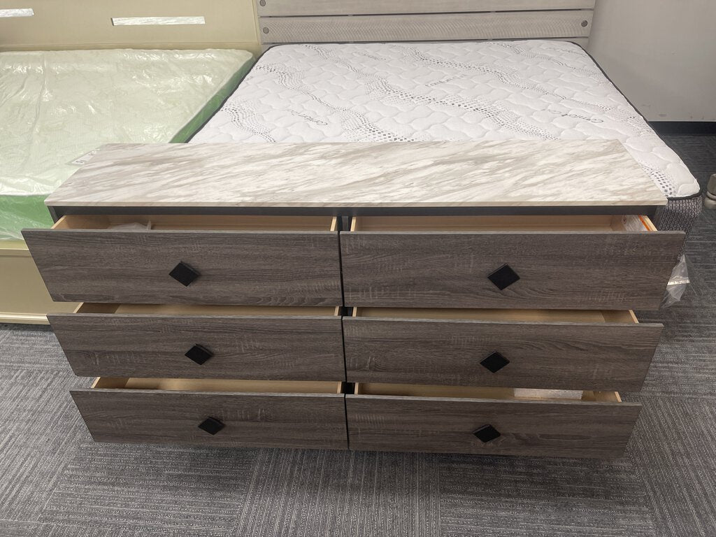 Villa NEW Six Drawer Dresser 62x15x36 (149294)