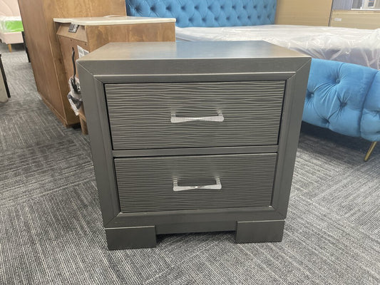 Paris NEW 2 Drawer Nightstand 22x16x23 (105196)