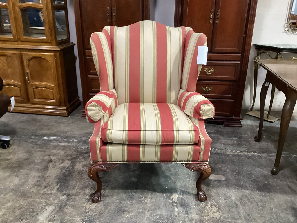 81742 - Hickory Chair Wingback Chair 33x26x43