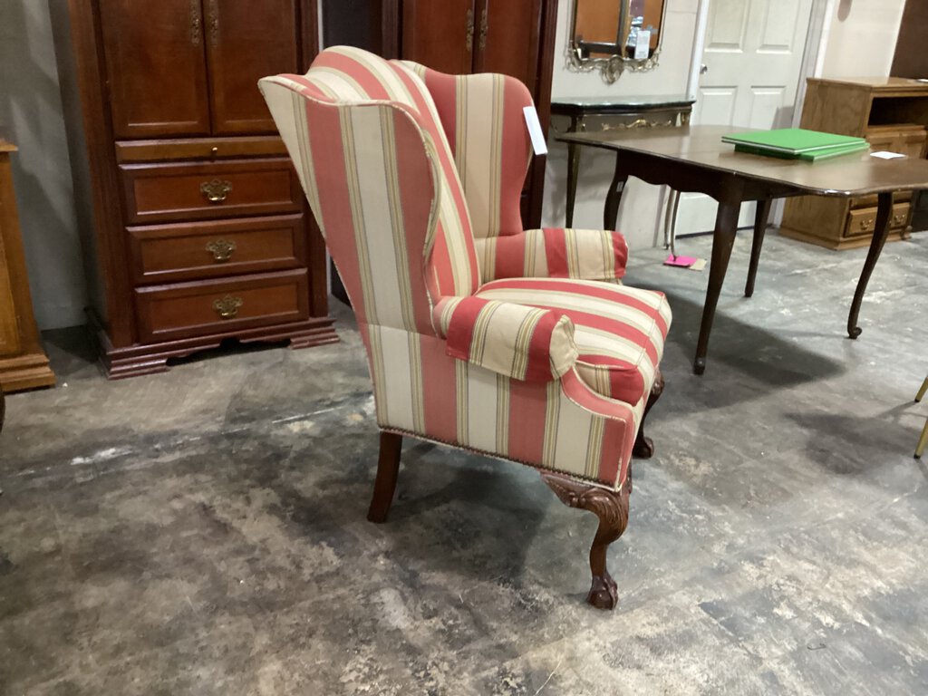 81742 - Hickory Chair Wingback Chair 33x26x43