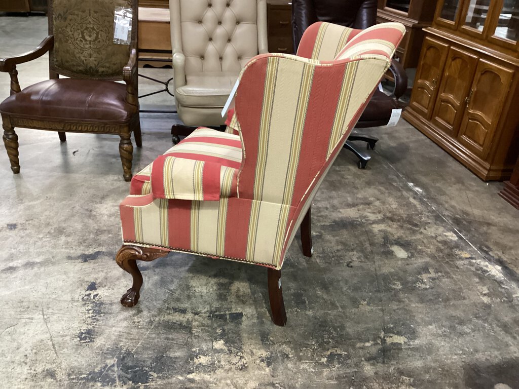 81742 - Hickory Chair Wingback Chair 33x26x43