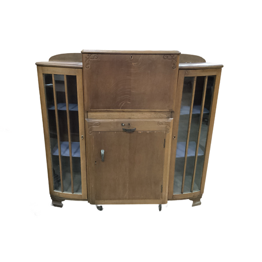 81678 - Vintage Cocktail Cabinet 49x16x47