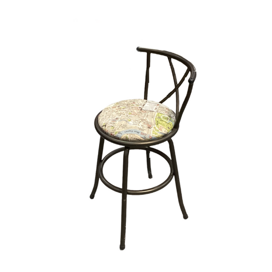 81730 - Metal Frame Bar Stool 16x16x33