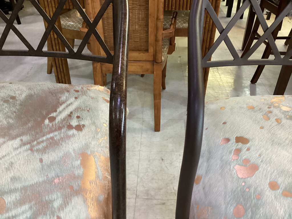 81719 - Pair of Barstool Chairs 22x19x43