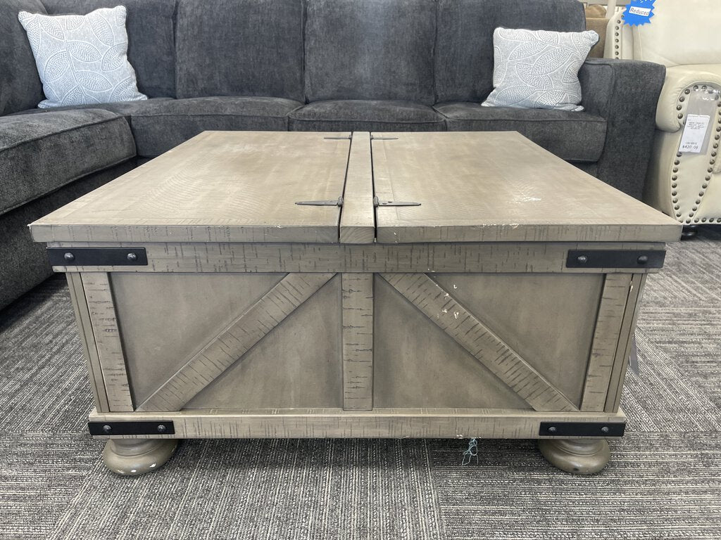 76739 - Ashley Aldwin Storage Cocktail Table 36x36x19