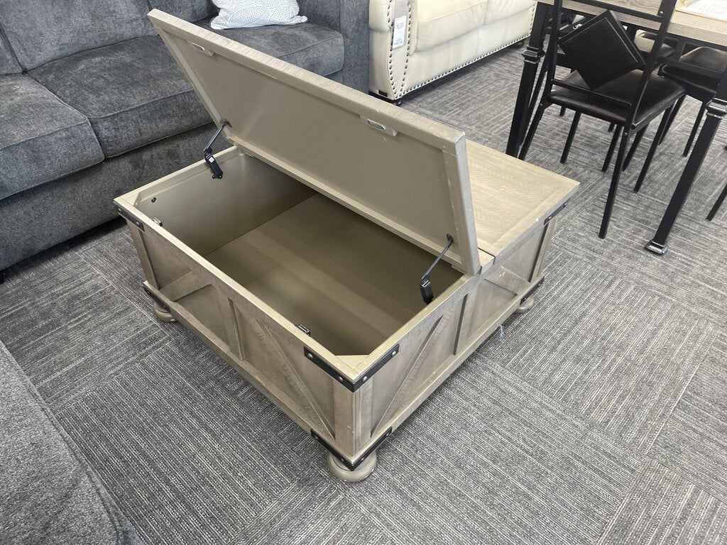 76739 - Ashley Aldwin Storage Cocktail Table 36x36x19