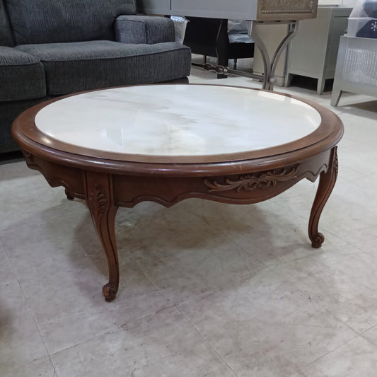 81747 - (B) Marble Coffee Table 39x15