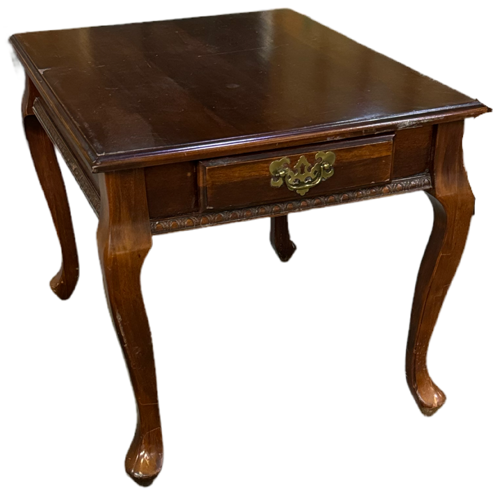 81791 - Cherry Single Drawer End Table 22x28x22