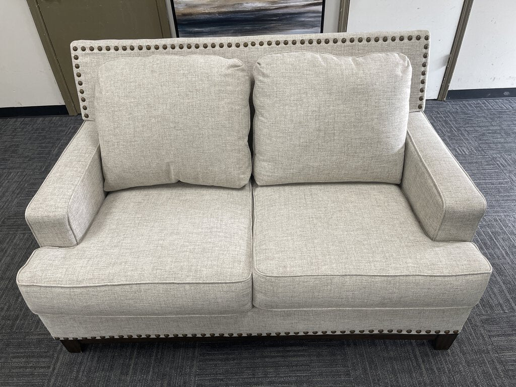 76789 - Ashley Ballina Linen Loveseat 63x38x40